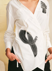 Hasan Wrap Shirt