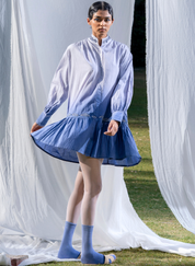 Hazy Wave Ombré Dress