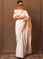 Heart Emb Saree