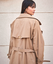 Heart Wood Trench Coat