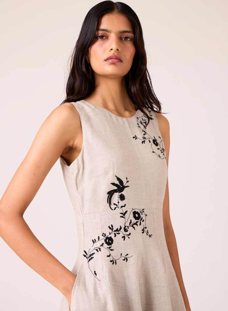 Helios Embroidered Dress