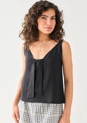 Hemp Front Tie Cami Top