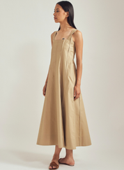 Her Quiet Frame Dress