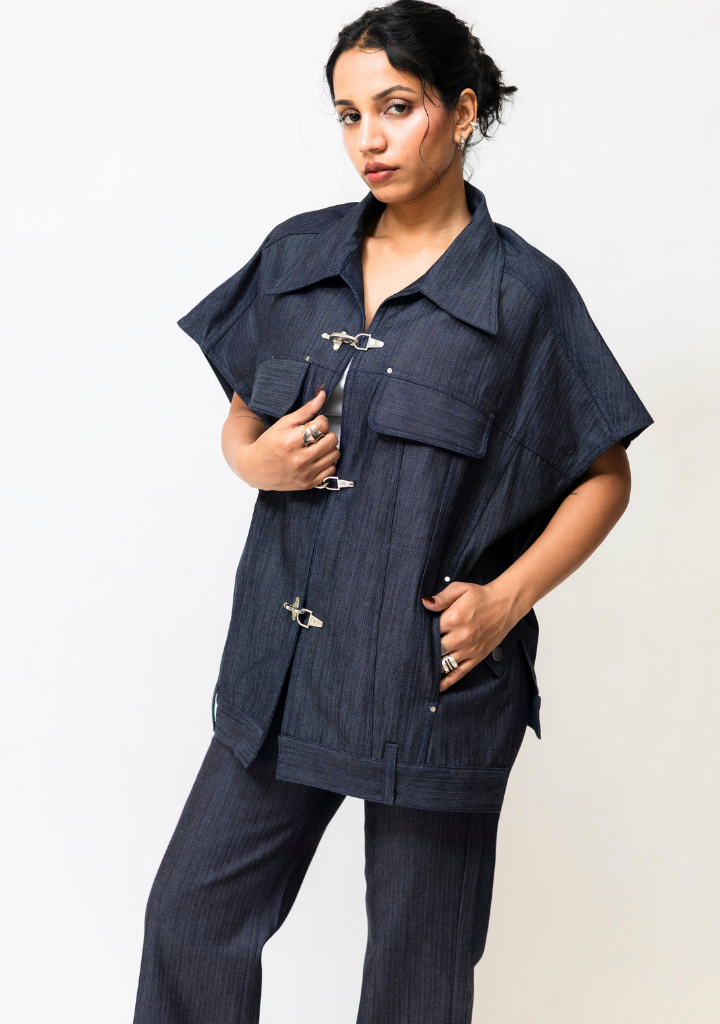 Herringbone Utility Jacket