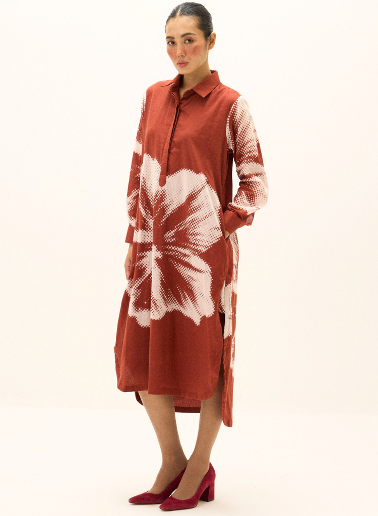 Hibisca Shirt Dress