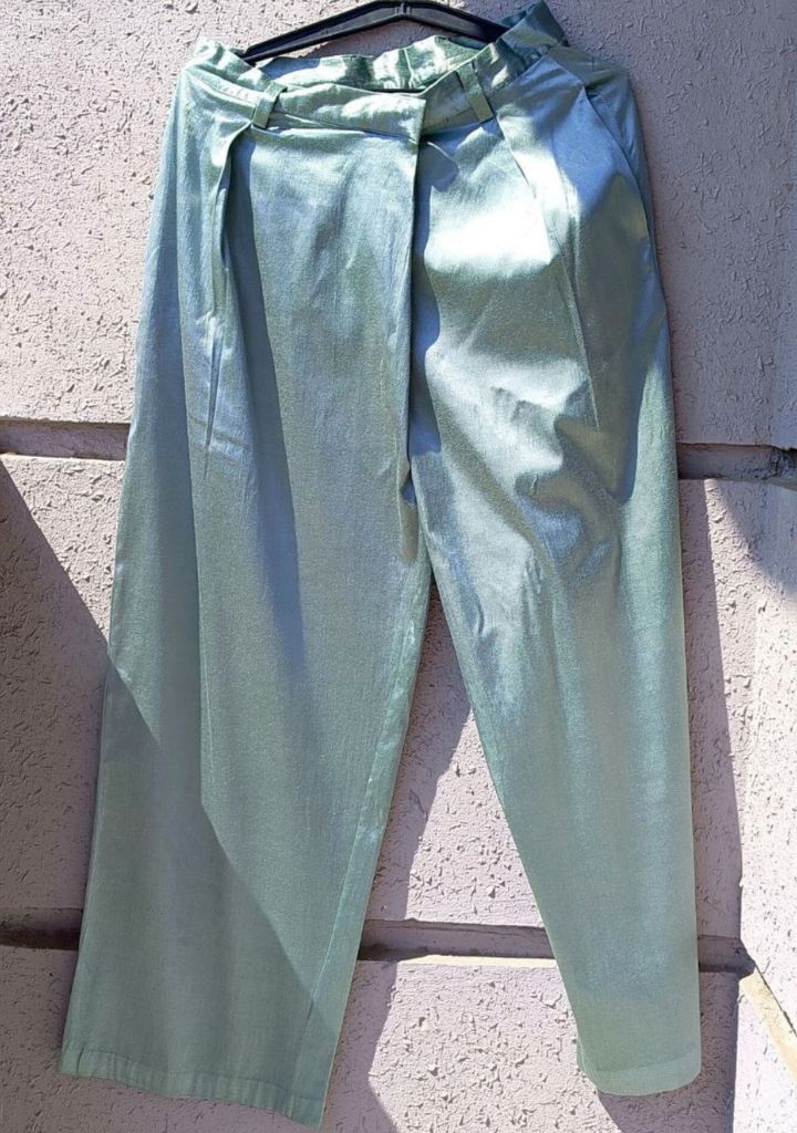 High Waist Pleated Pants