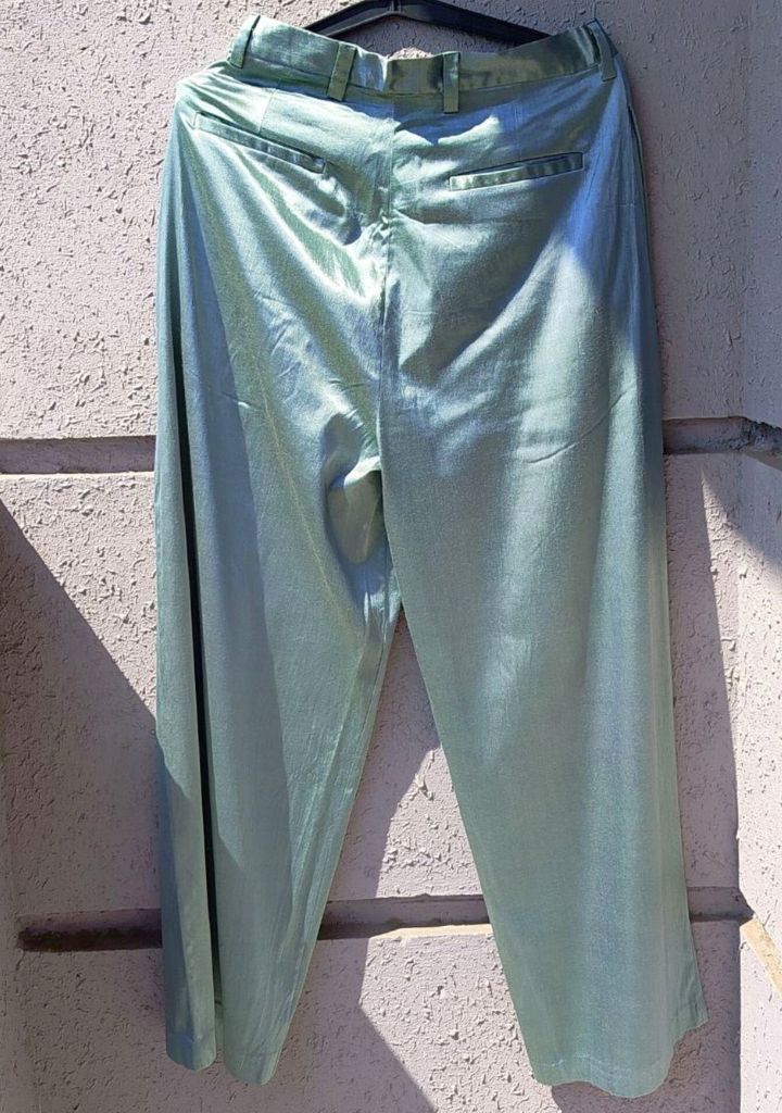 High Waist Pleated Pants