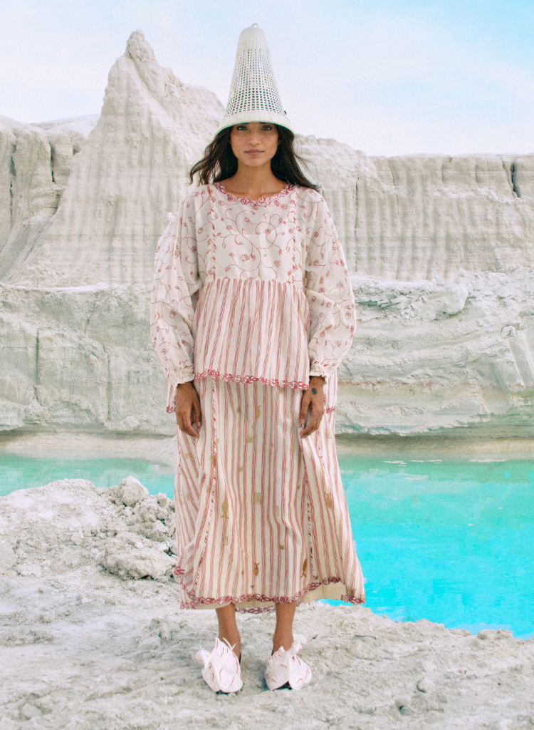 Hintha Gathered Dress