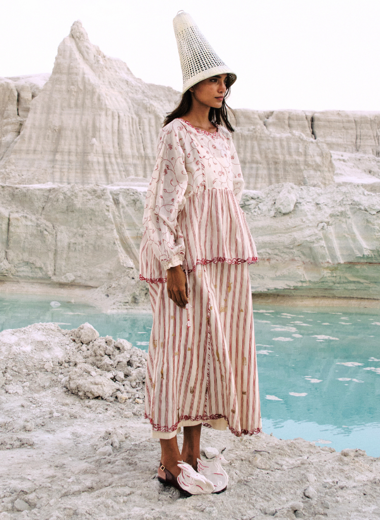 Hintha Gathered Dress