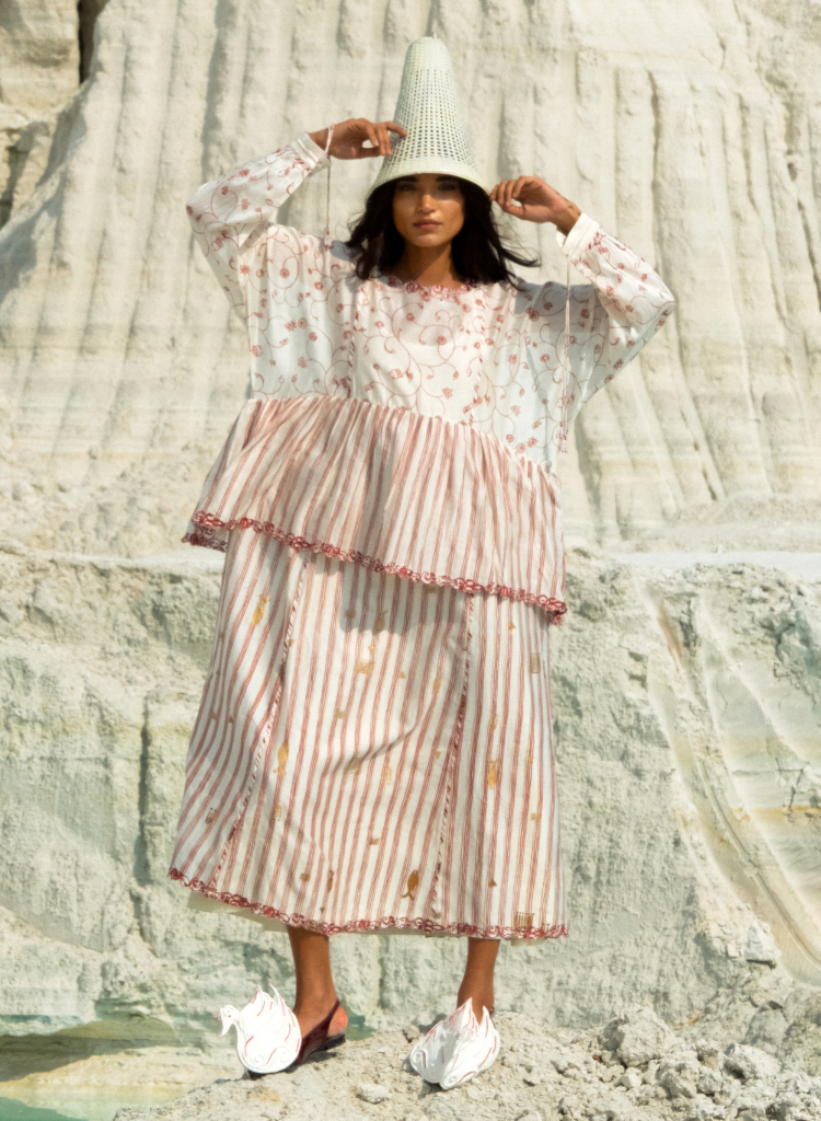 Hintha Gathered Dress