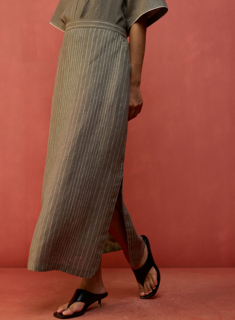 Hiro Stripe Skirt