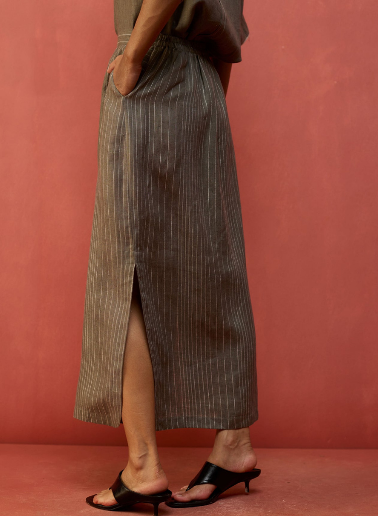 Hiro Stripe Skirt