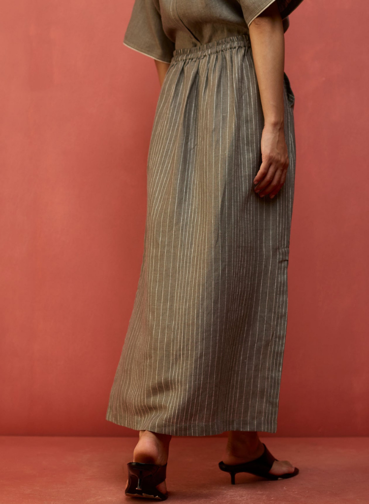 Hiro Stripe Skirt