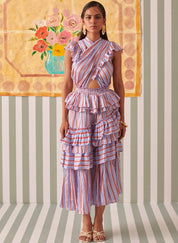 Criss Cross Striper Dress