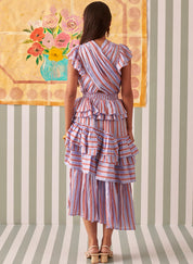 Criss Cross Striper Dress