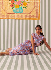 Criss Cross Striper Dress