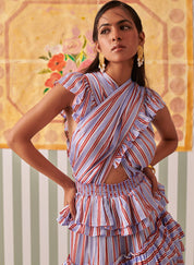 Criss Cross Striper Dress