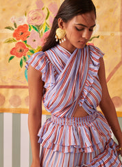 Criss Cross Striper Dress