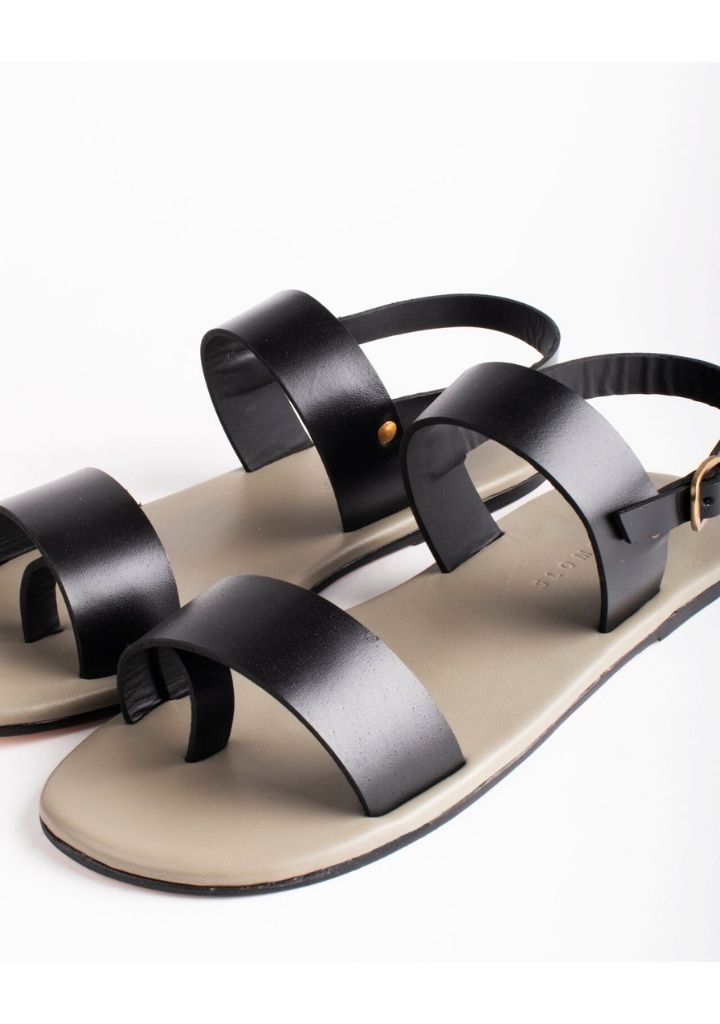 Horizontal Dual Strap Sandals
