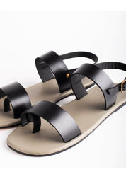 Horizontal Dual Strap Sandals