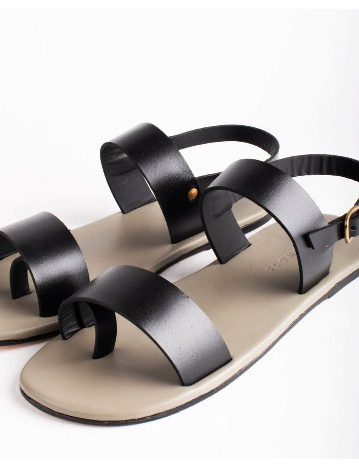 Horizontal Dual Strap Sandals
