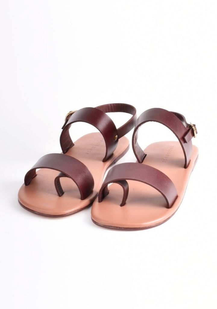 Horizontal Dual Strap Sandals