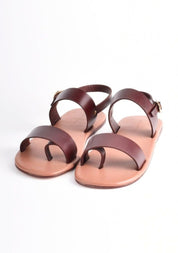 Horizontal Dual Strap Sandals