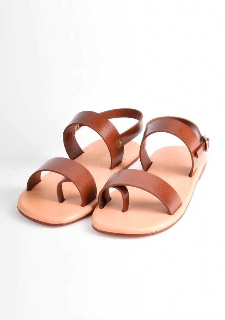 Horizontal Dual Strap Sandals RTS