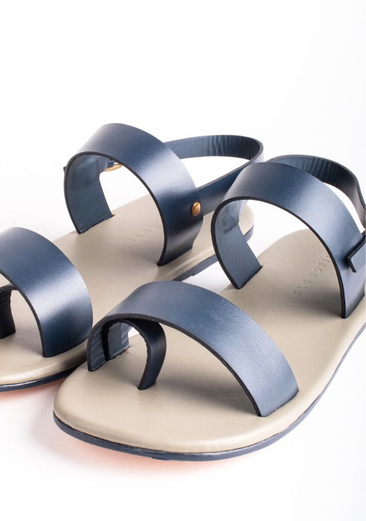 Horizontal Dual Strap Sandals