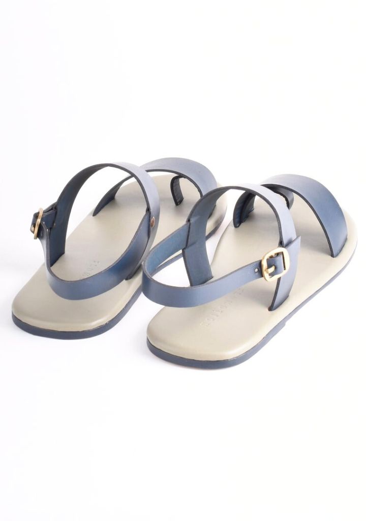 Horizontal Dual Strap Sandals