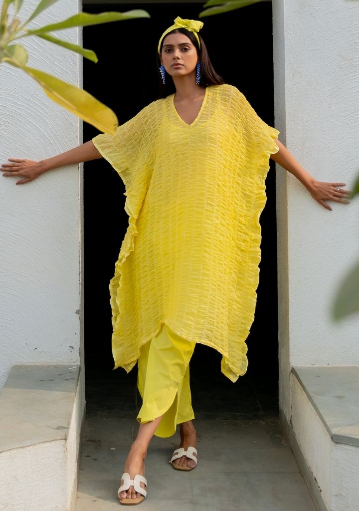 Iced Lemon Kaftan