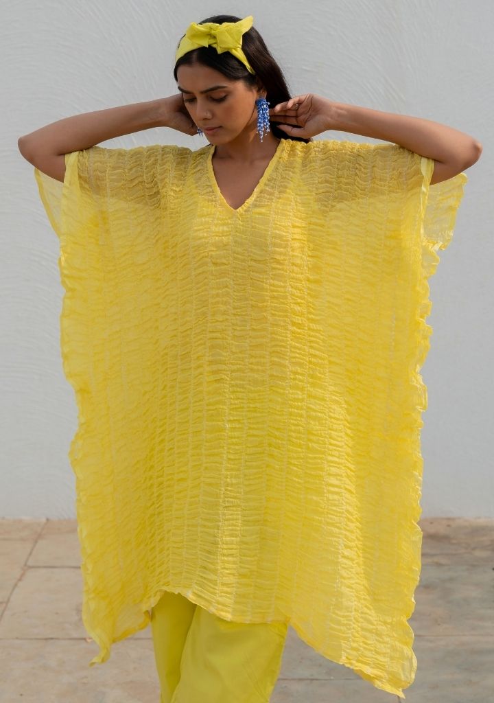 Iced Lemon Kaftan