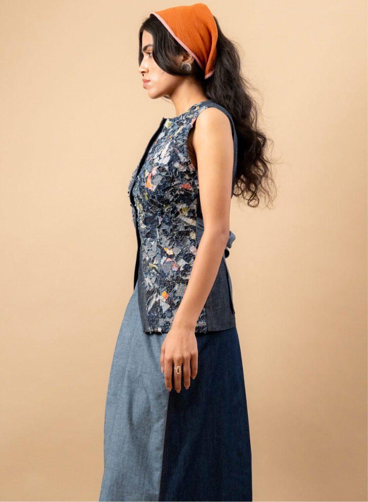 Ida Upcycled Waistcoat