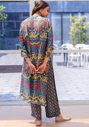 Ikat Kurta Set