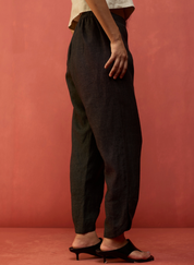 Ikis Overlapping Hem Pants