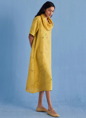 Imara Cowl Neck Dress