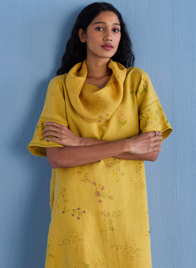 Imara Cowl Neck Dress