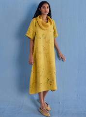 Imara Cowl Neck Dress