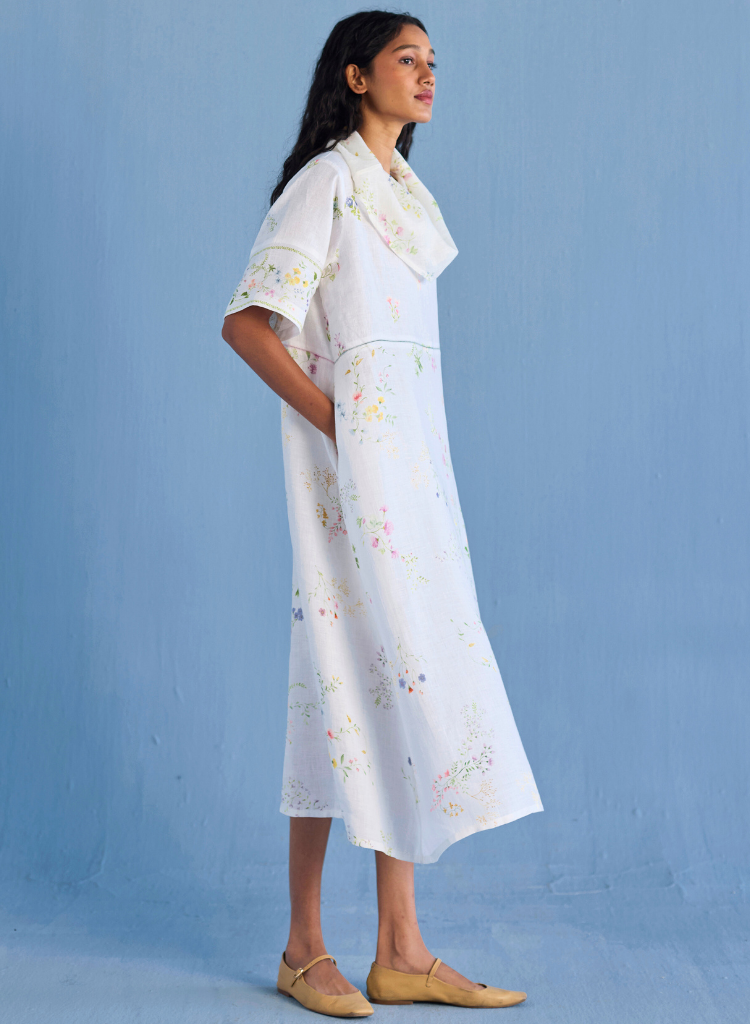 Imara Cowl Neck Dress