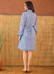 Indigo Breeze Dress