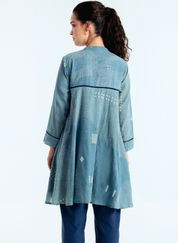 Indigo Flare Shirt