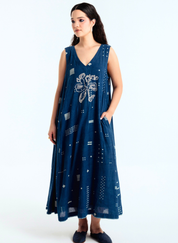 Indigo Maxi Dress
