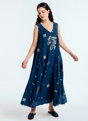 Indigo Maxi Dress
