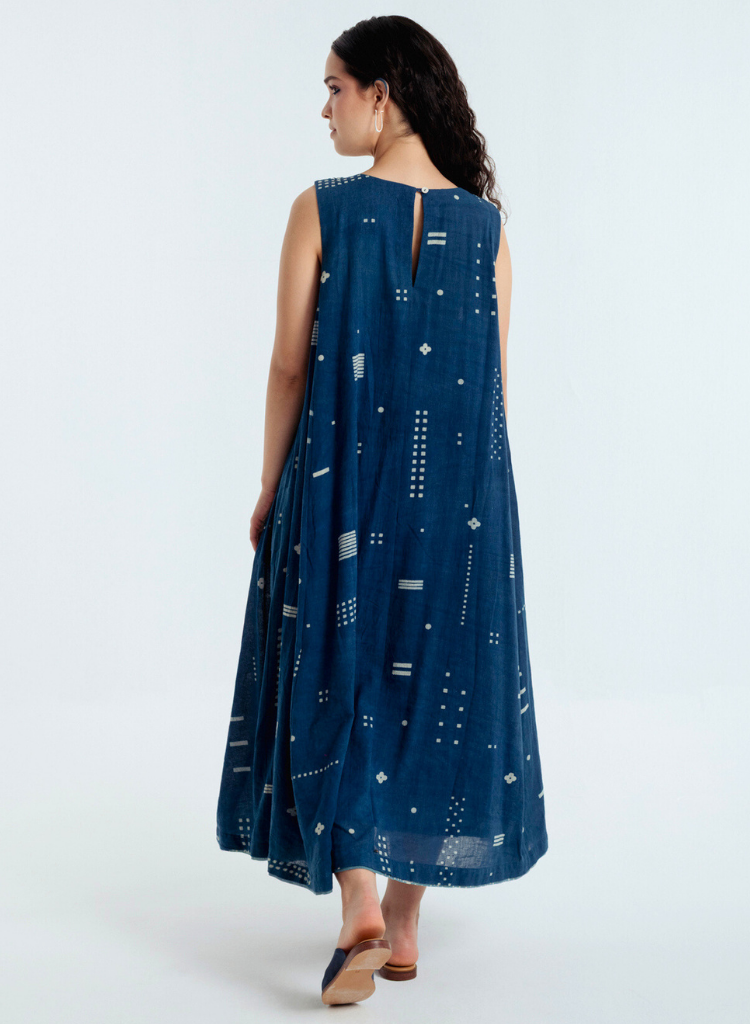 Indigo Maxi Dress