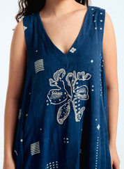 Indigo Maxi Dress