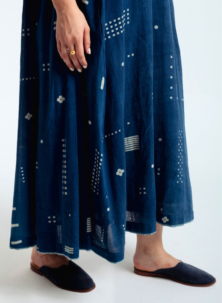 Indigo Maxi Dress