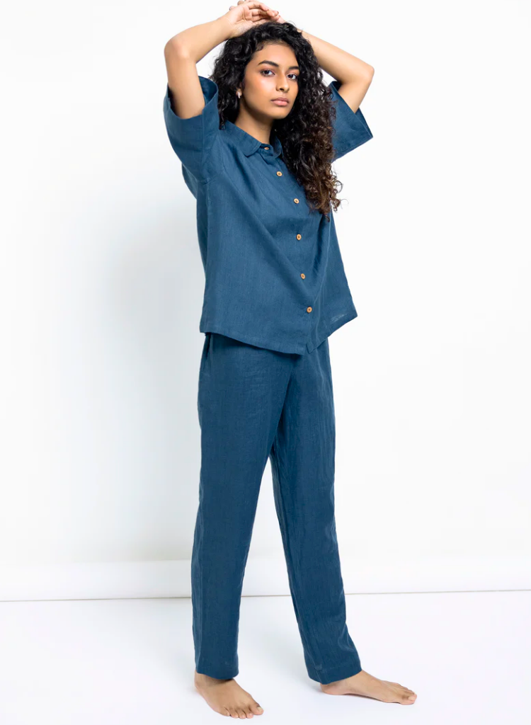 Indigo Pyjama Set