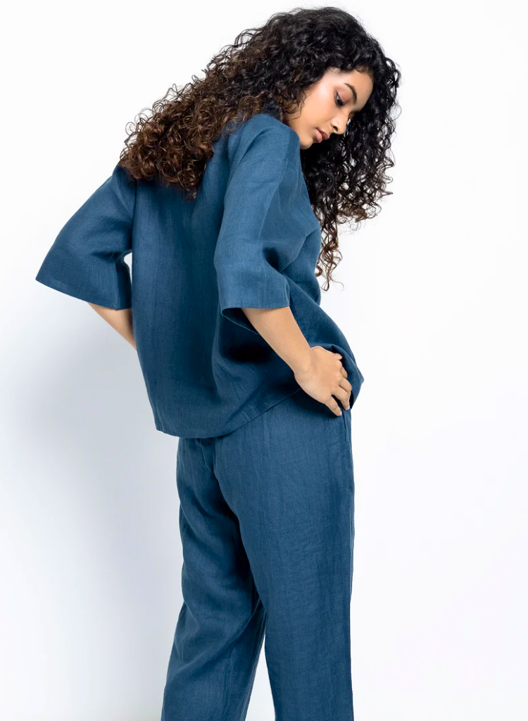 Indigo Pyjama Set