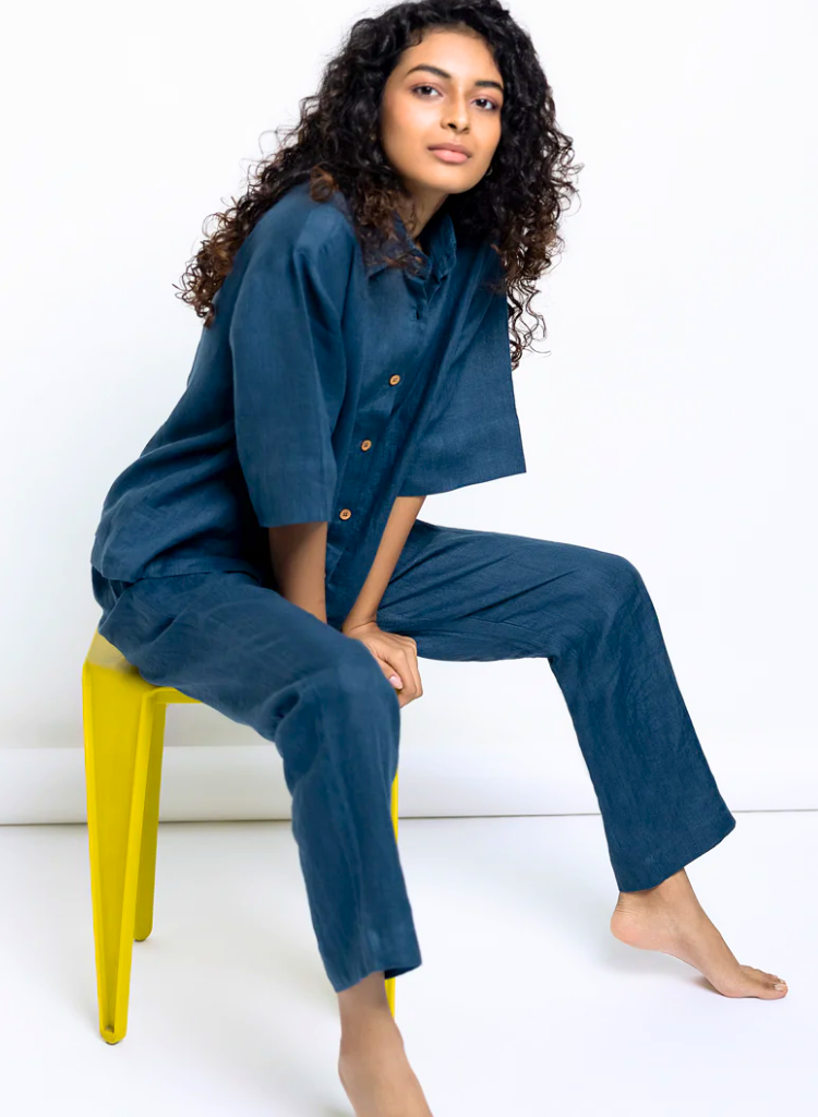Indigo Pyjama Set