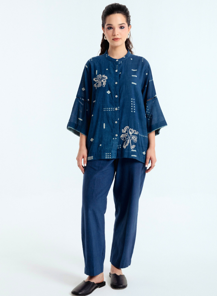 Indigo Shadow Shirt